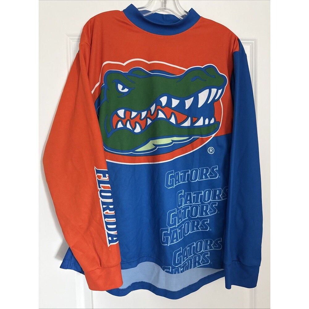 Adrenaline Promotions Florida Gators Cycling Jersey Men's MEDIUM 38 Orange Blue